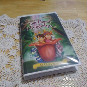 VHS The Adventures of Tom Thumb and Thumbelina